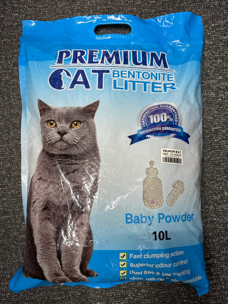 Premium Bentonite Cat Litter 5L/ 10L/ 25L petbay.lk