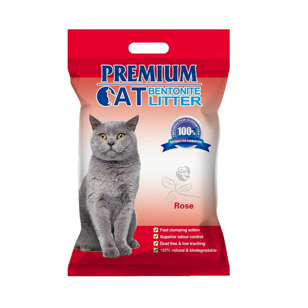 Premium Bentonite Cat Litter 5L/ 10L/ 25L petbay.lk