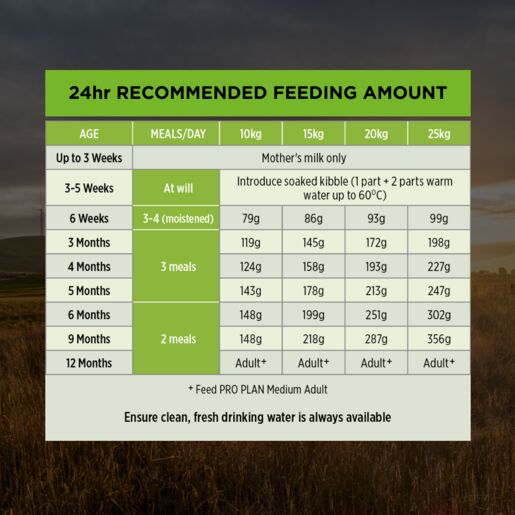 Purina Pro Plan Puppy Healthy Growth & Development - Medium 3kg petbay.lk