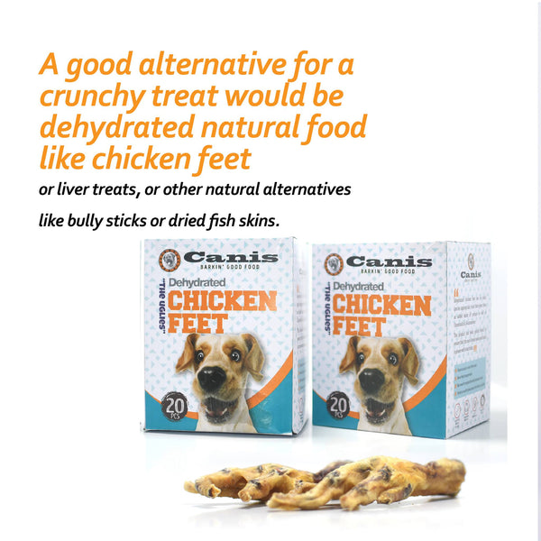 Canis Dehydrated Chicken Feet (20 pieces) petbay.lk