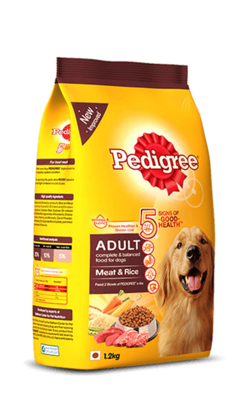 Pedigree Adult Dog Meat & Rice petbay.lk