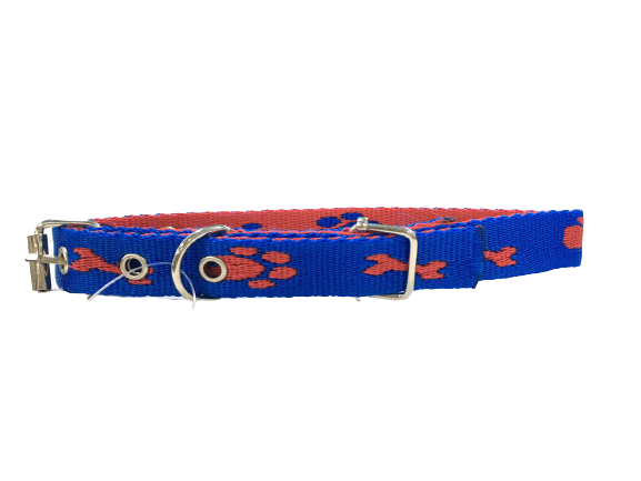 Colourful Nylon Dog Collar for Medium Breeds petbay.lk