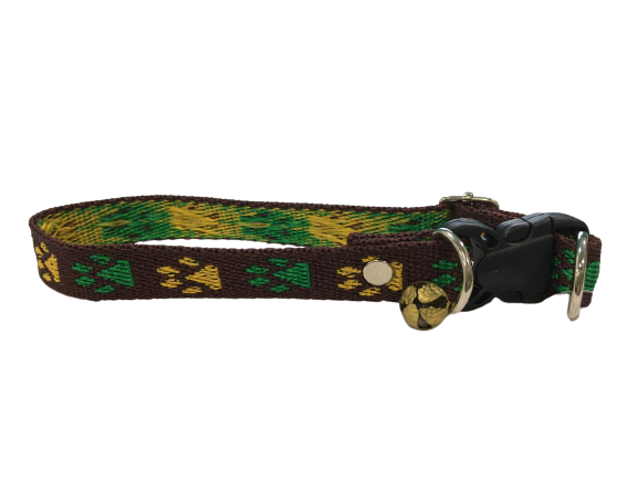 Colourful Nylon Dog Collar for Medium Breeds petbay.lk