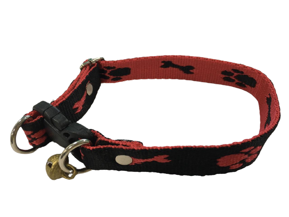 Colourful Nylon Dog Collar for Medium Breeds petbay.lk