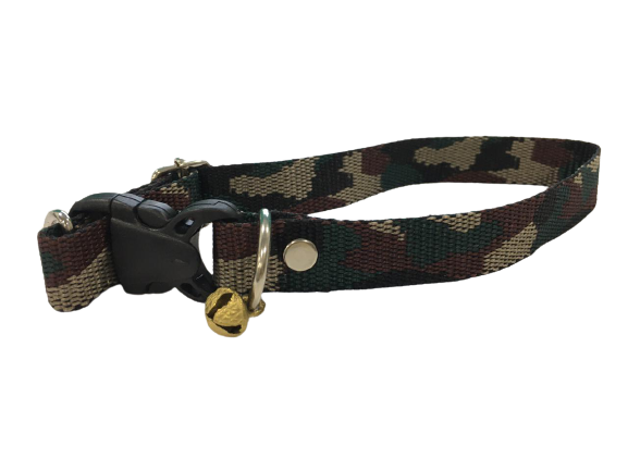 Colourful Nylon Dog Collar for Medium Breeds petbay.lk