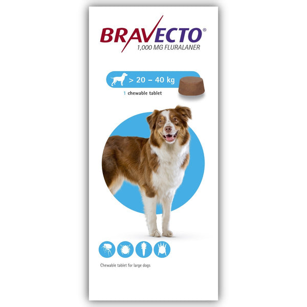 Bravecto Dog Chewable Tablet petbay.lk
