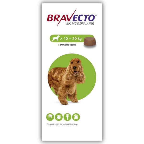 Bravecto Dog Chewable Tablet petbay.lk