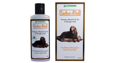 Sebo-Rid Shampoo 100ml petbay.lk