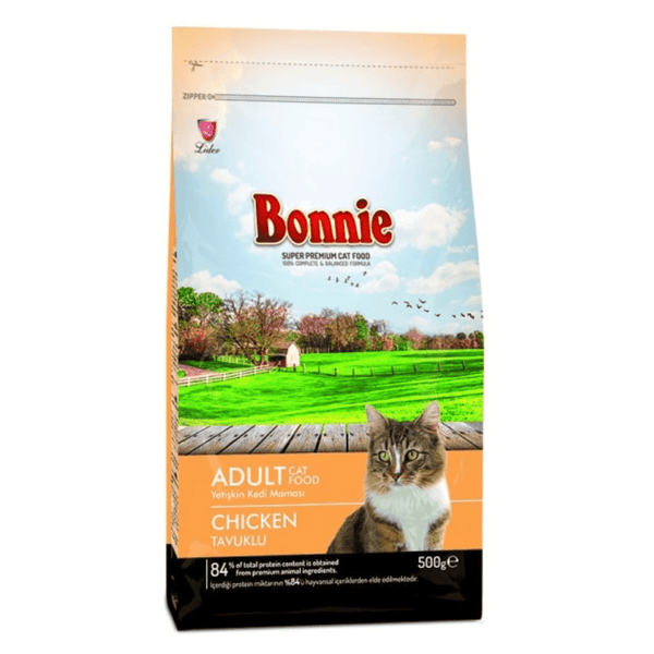 Bonnie Adult Cat Food 500g petbay.lk