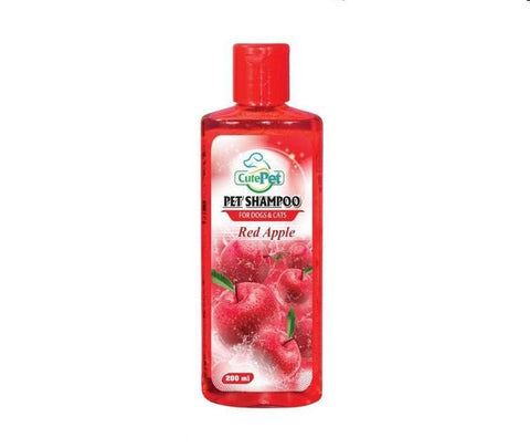 Cutepet Red Apple Shampoo 200ml petbay.lk