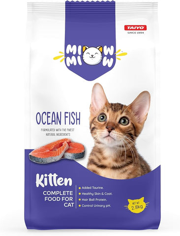 Miow Miow Kitten Ocean Fish petbay.lk