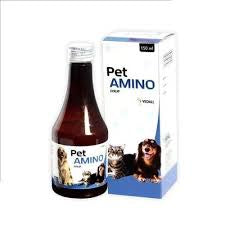 Petamino Syrup (Vitamin & Amino acid Supplement) petbay.lk