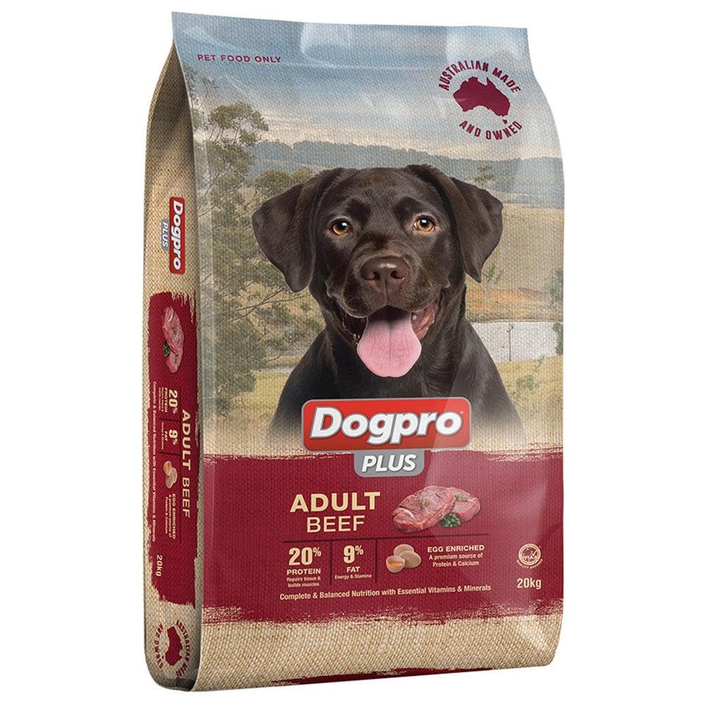 Dog pro Plus Beef 20kg petbay.lk