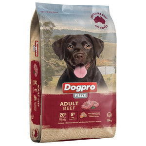 Dog pro Plus Beef 20kg petbay.lk