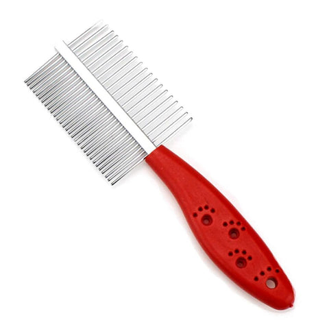 Double side stainless steel Comb - DH petbay.lk