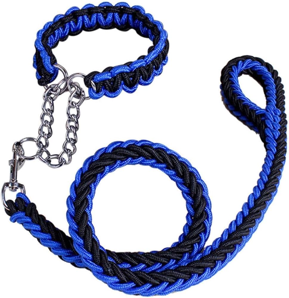 Knitted Leash with Collar - DH petbay.lk