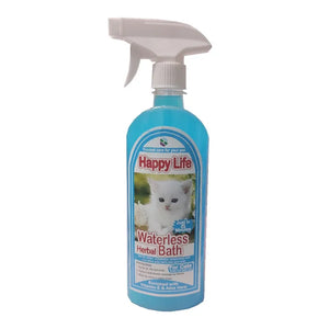 Waterless Herbal Cat Bath 500ml petbay.lk