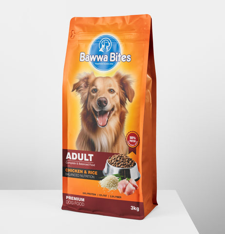 Bawwa Bites Adult Dog 3kg petbay.lk