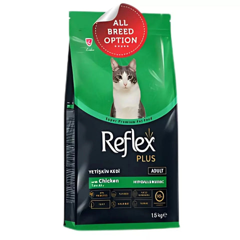 Reflex Plus Adult Cat Food Chicken Hypoallergenic 1.5kg petbay.lk