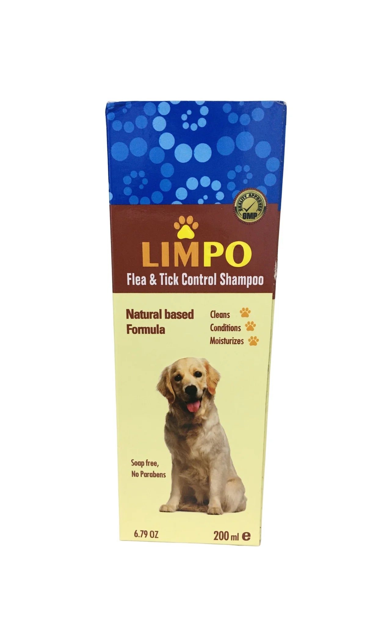Limpo Flea & Ticks Control Shampoo 200ml petbay.lk