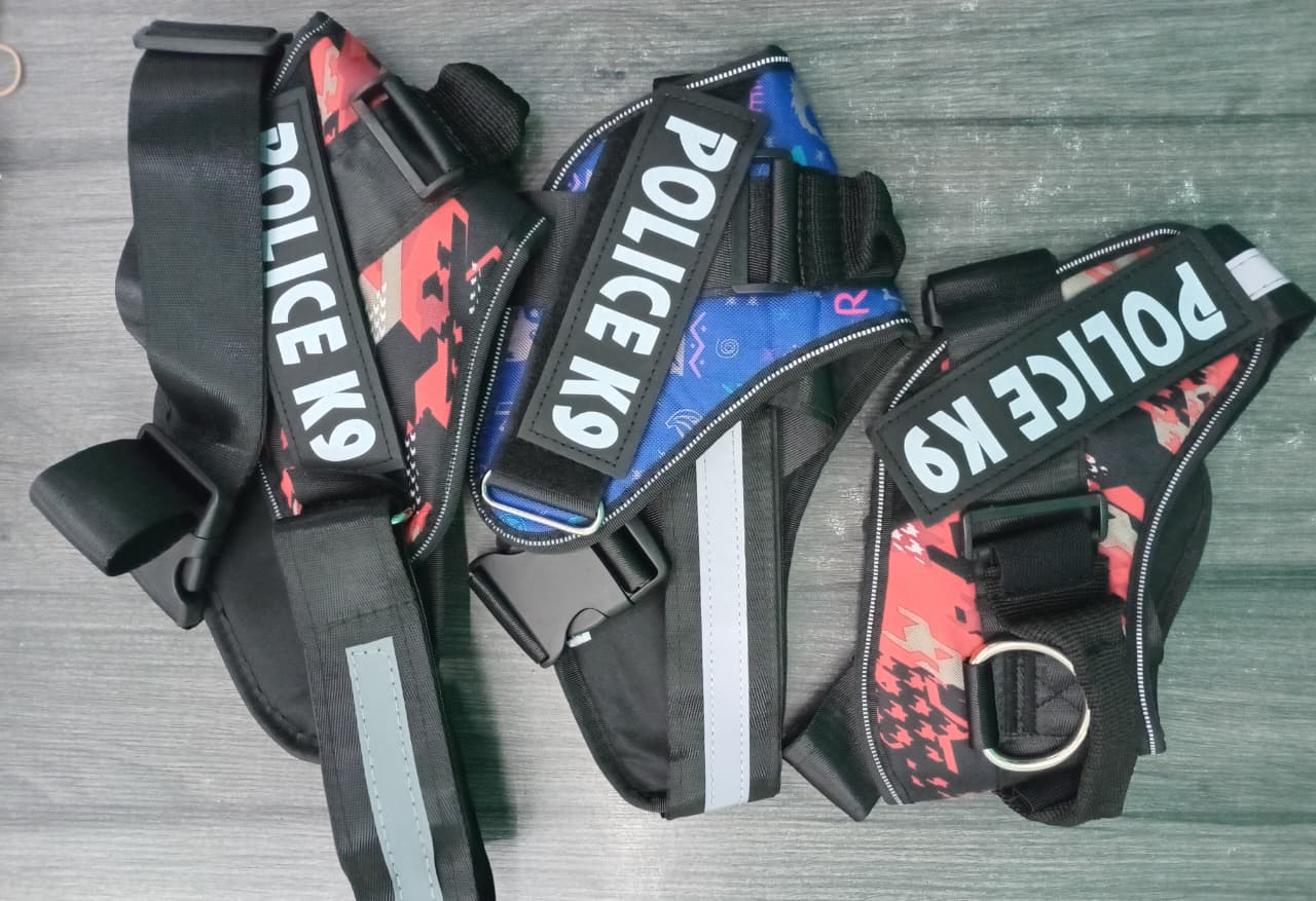 Heavy Duty Harness Police K9 (Adelia) petbay.lk