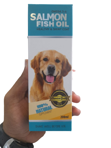 Salmon Oil for Dogs (Hima Suppliments) petbay.lk