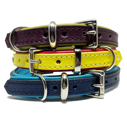 Leather dog collar petbay.lk