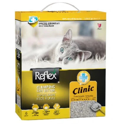 Reflex Cat Litter Clinic Fresh Scented 10L petbay.lk