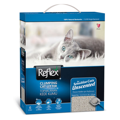 Reflex Cat Litter Unscented 10L petbay.lk