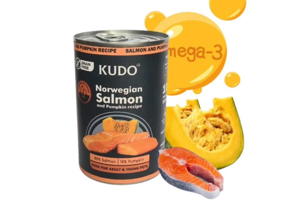Kudo Norwegian Salmon 400g petbay.lk
