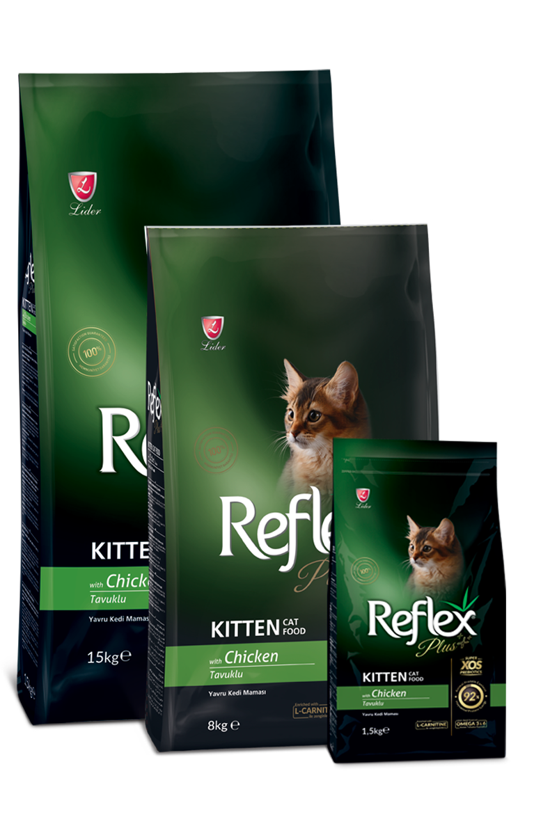 Reflex Plus Kitten Food Chicken 1.5kg petbay.lk