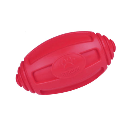 Extra Strong Red Rugby Toy (Adelia) petbay.lk