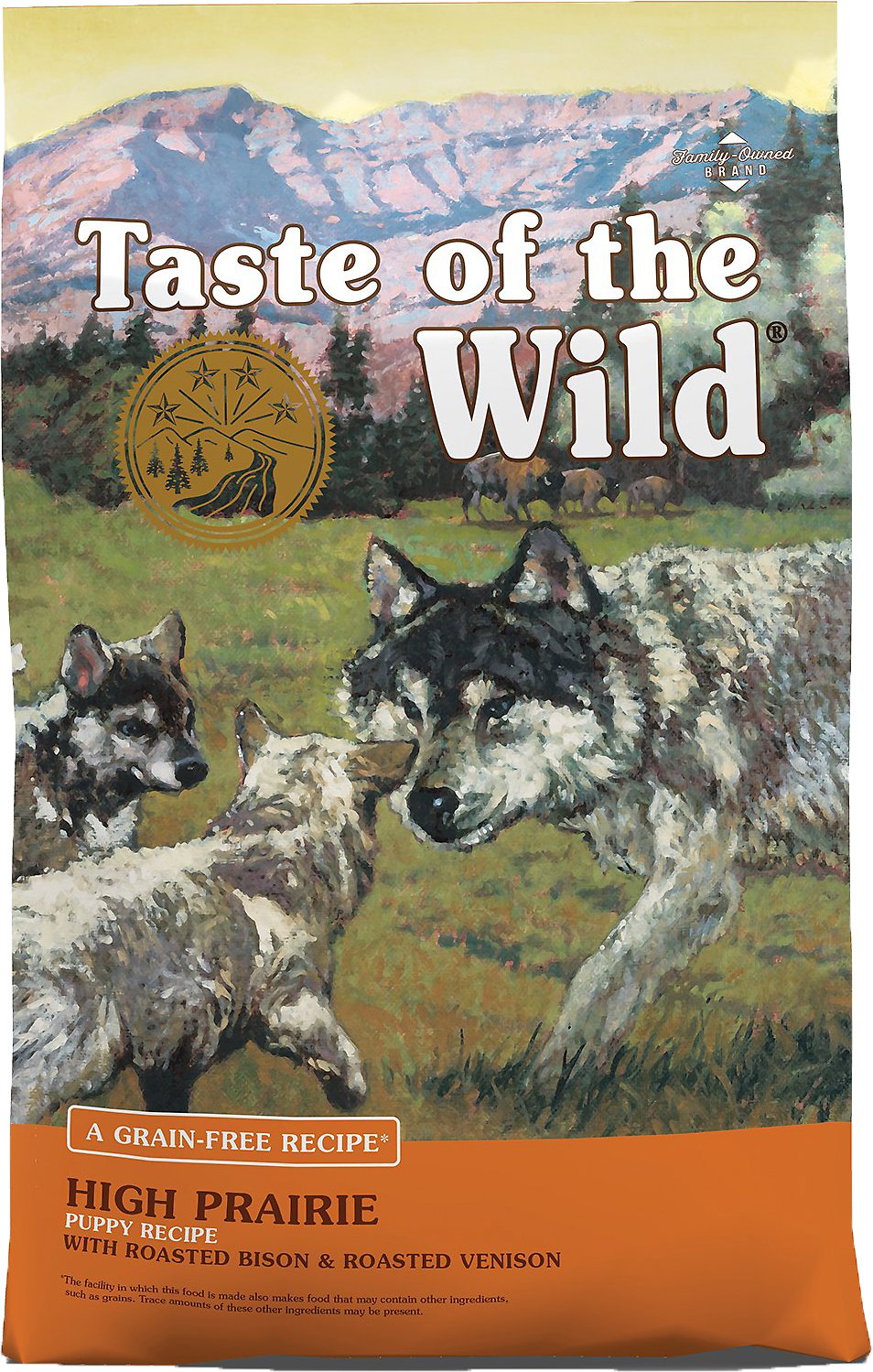 Taste of the Wild High Prairie Puppy Recipe with Roasted Bison & Roasted Venison 5.6kg petbay.lk