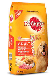 Pedigree Adult Meat & Veg 20kg petbay.lk