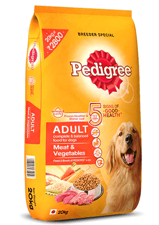 Pedigree Adult Meat & Veg 20kg petbay.lk