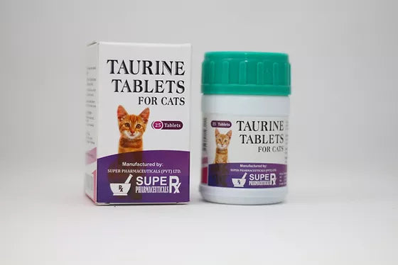 Taurine Tablets for Cats (25 tabs) petbay.lk