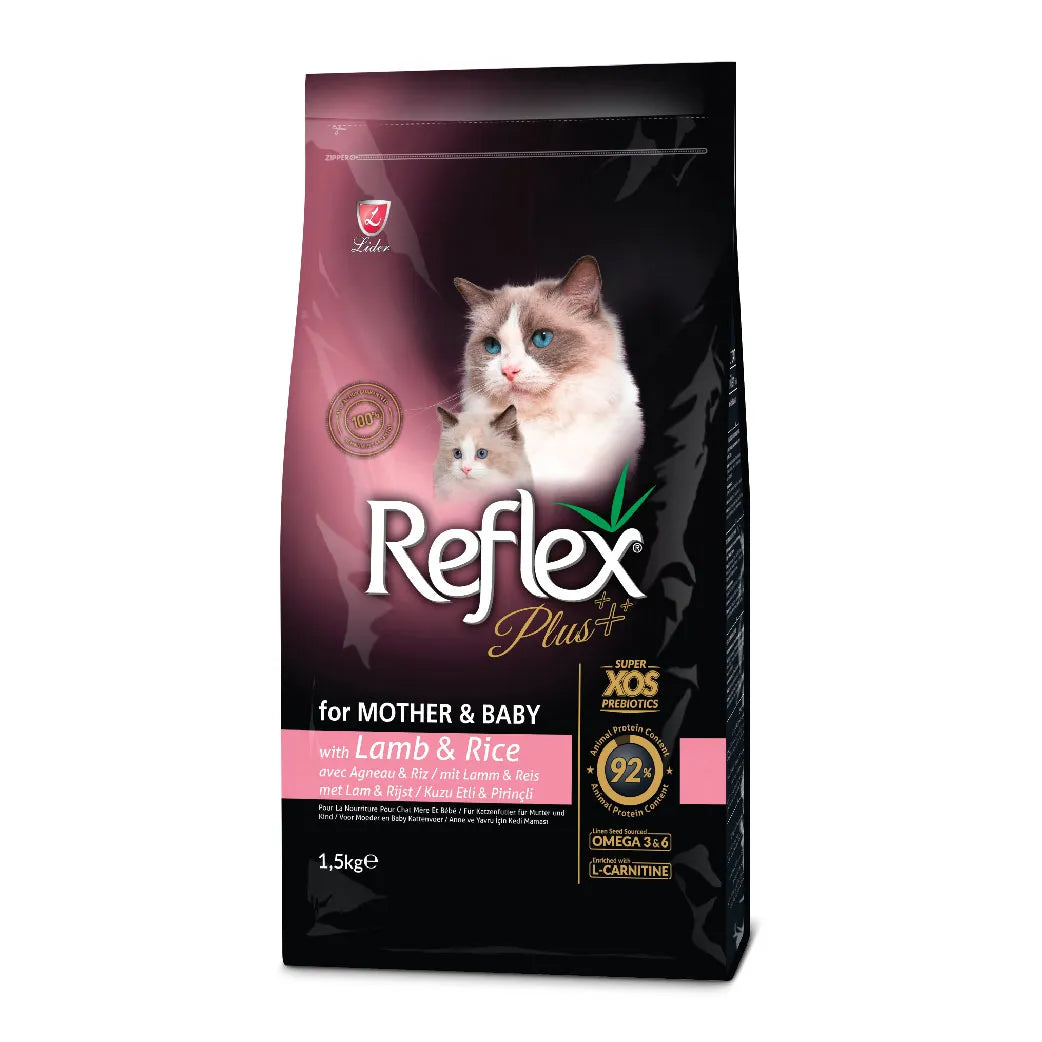 Reflex Plus Cat Mother & Baby Lamb & Rice 1.5kg petbay.lk