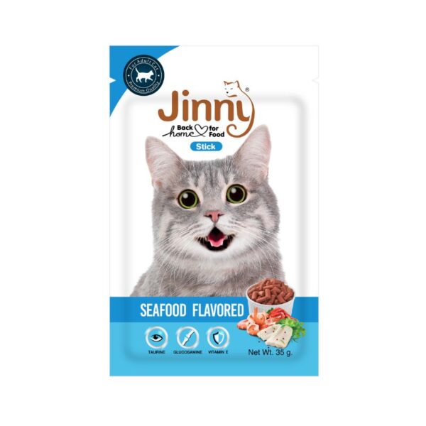 Jinny Cat Stick - Salmon petbay.lk