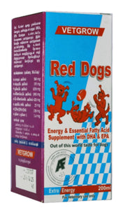 Vetgrow Red Dogs 200ml petbay.lk