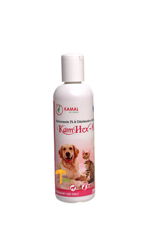 Kam Hex-K Antifungal Shampoo 200ml petbay.lk