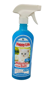 Waterless Herbal Cat Bath 500ml petbay.lk