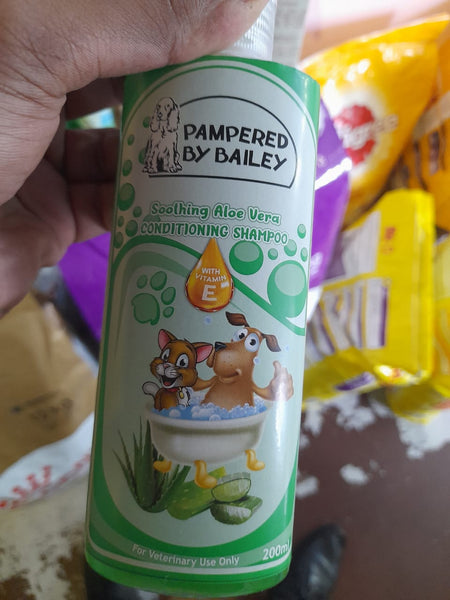 Pampered by Bailey shampoo petbay.lk