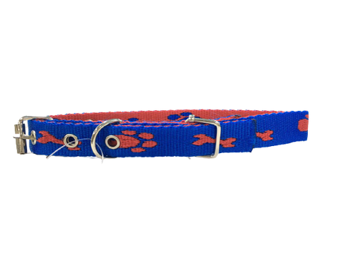 Colourful Nylon Dog Collar for Medium Breeds petbay.lk