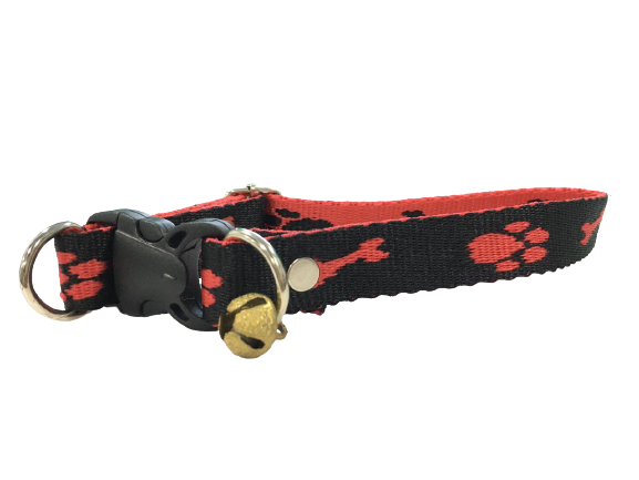 Colourful Nylon Dog Collar for Medium Breeds petbay.lk