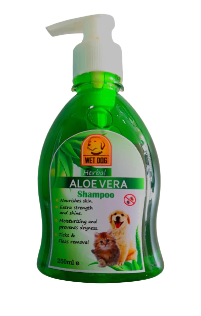 Wet Dog Herbal Aloevera Shampoo petbay.lk