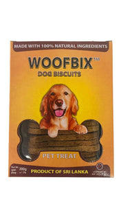 Woofbix Dog Biscuits 200g petbay.lk