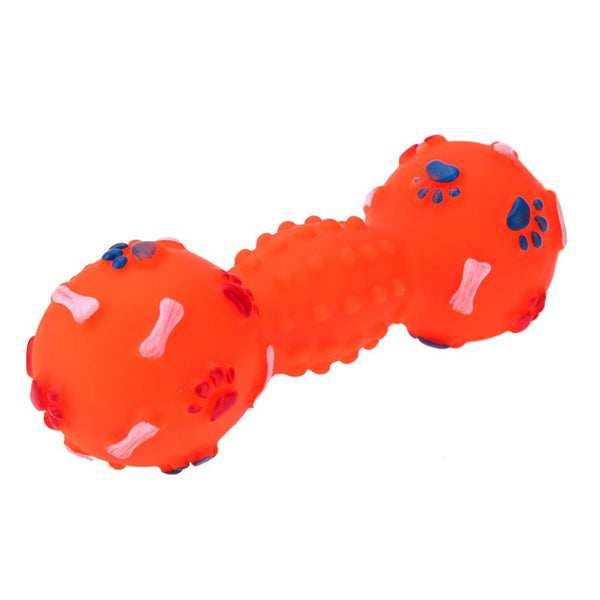 Dumbell Squeaky Toy petbay.lk