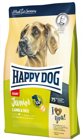 Happy Dog Junior Giant Lamb & Rice petbay.lk
